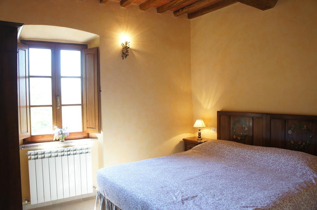 Bed and Breakfast Fattoria Poggerino Radda in Chianti Habitación foto